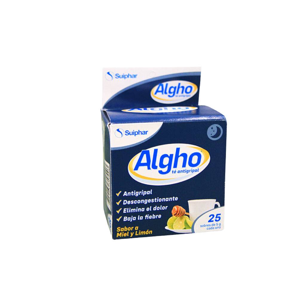 ALGHO TE MIEL Y LIMON | 25 SOBRES - FarmacoLab