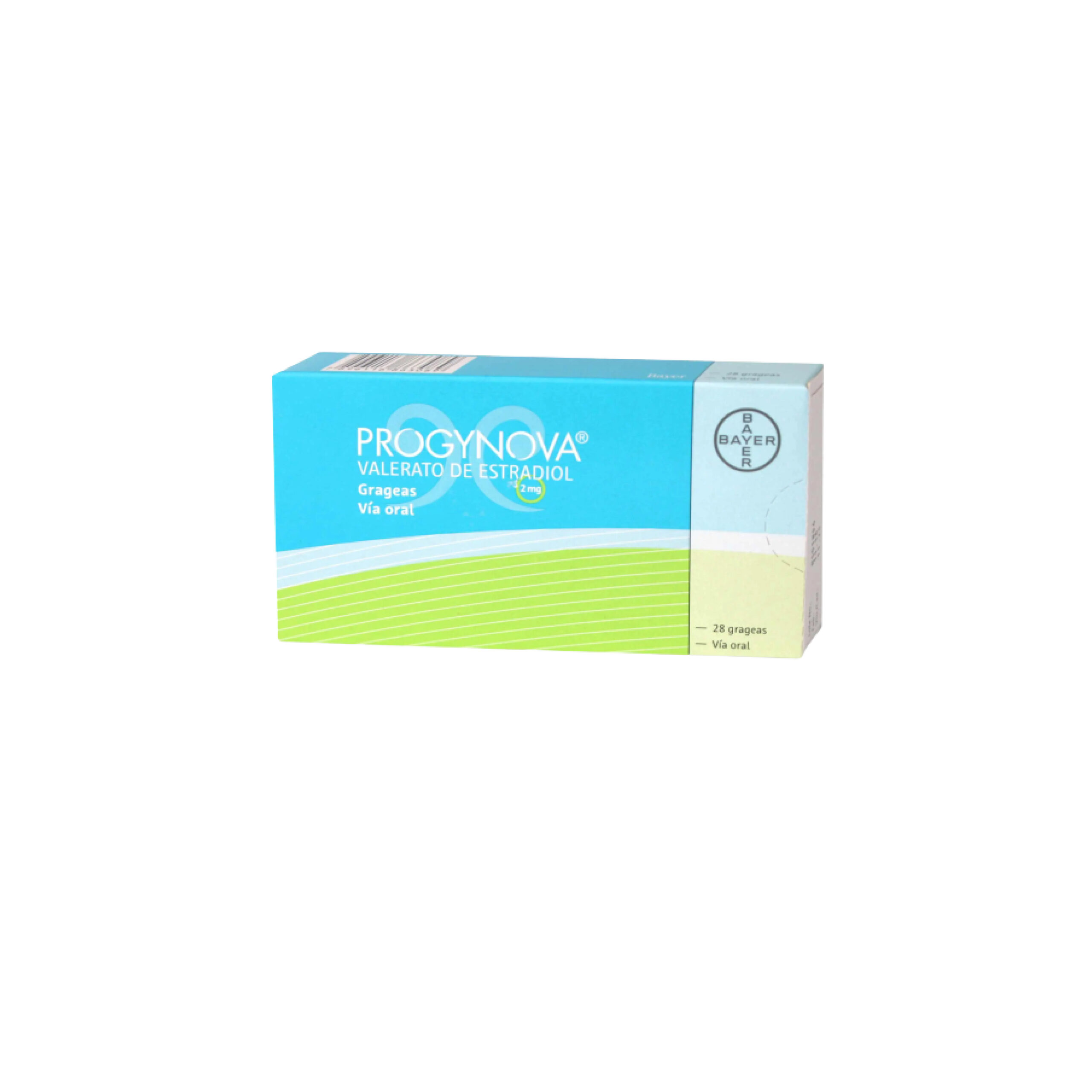 PROGYNOVA 2MG | 28 GRAGEAS - Farmacolab
