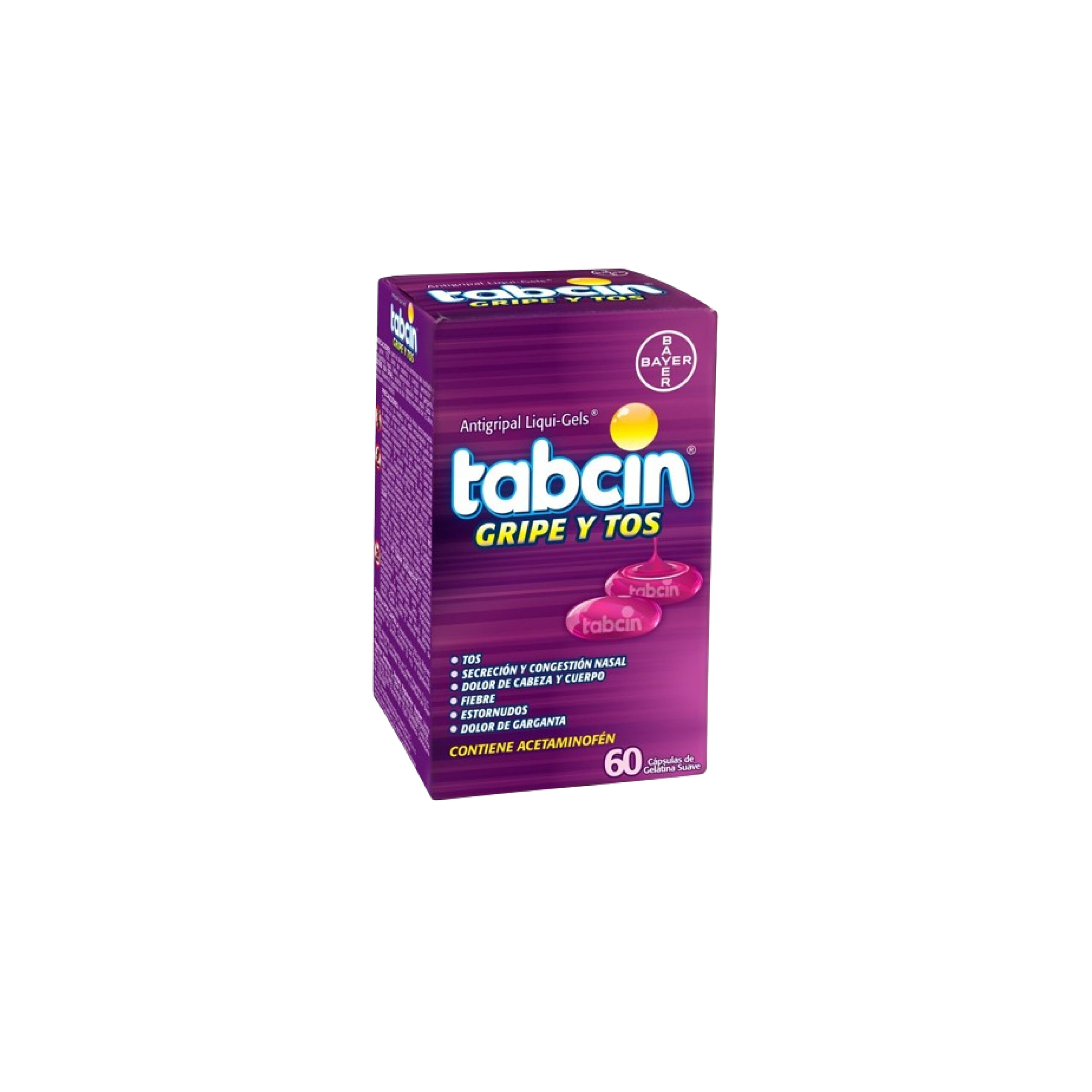 TABCIN EXTRA FUERTE GRIPE Y TOS GC GT